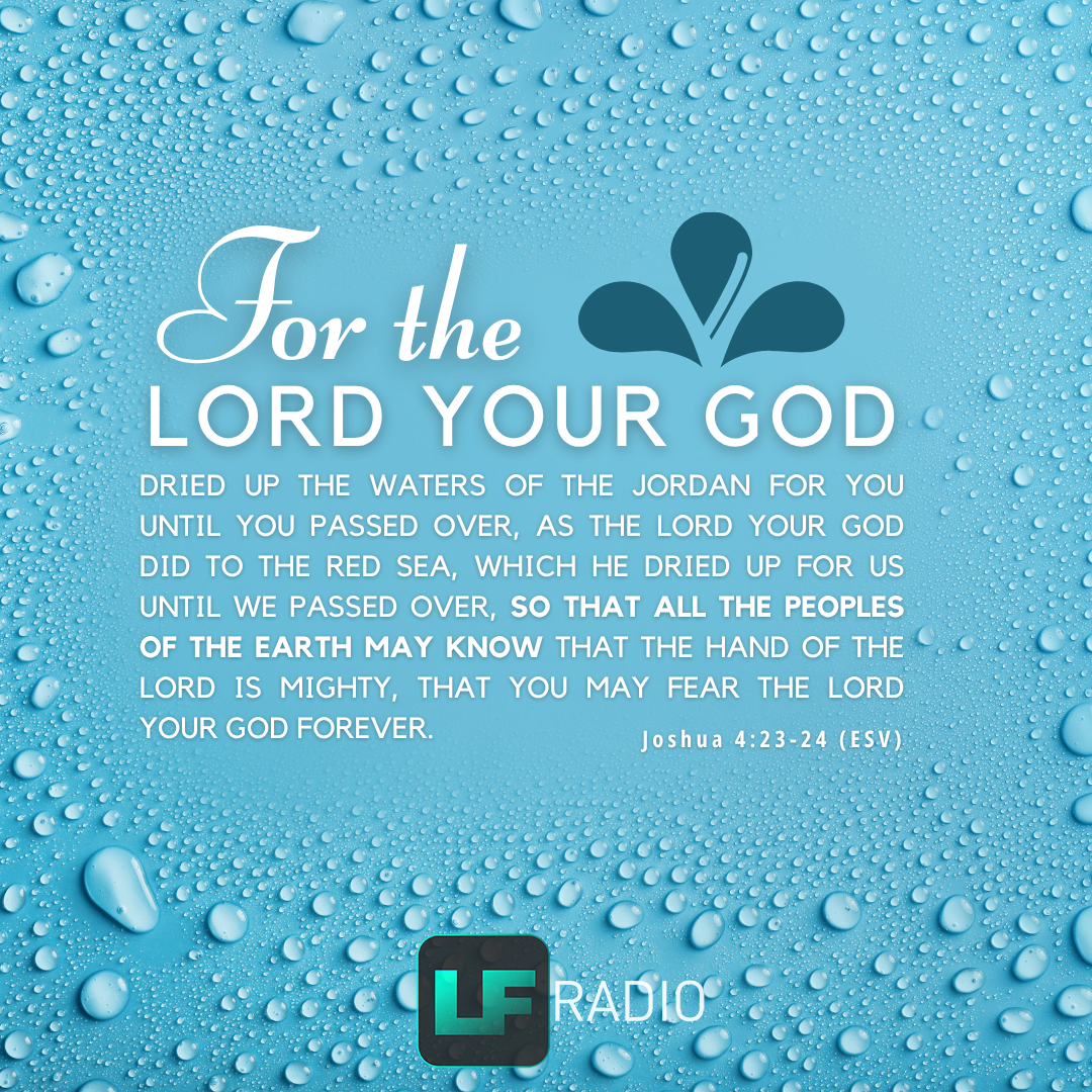 Joshua 4:23-24 - Verse of the Day