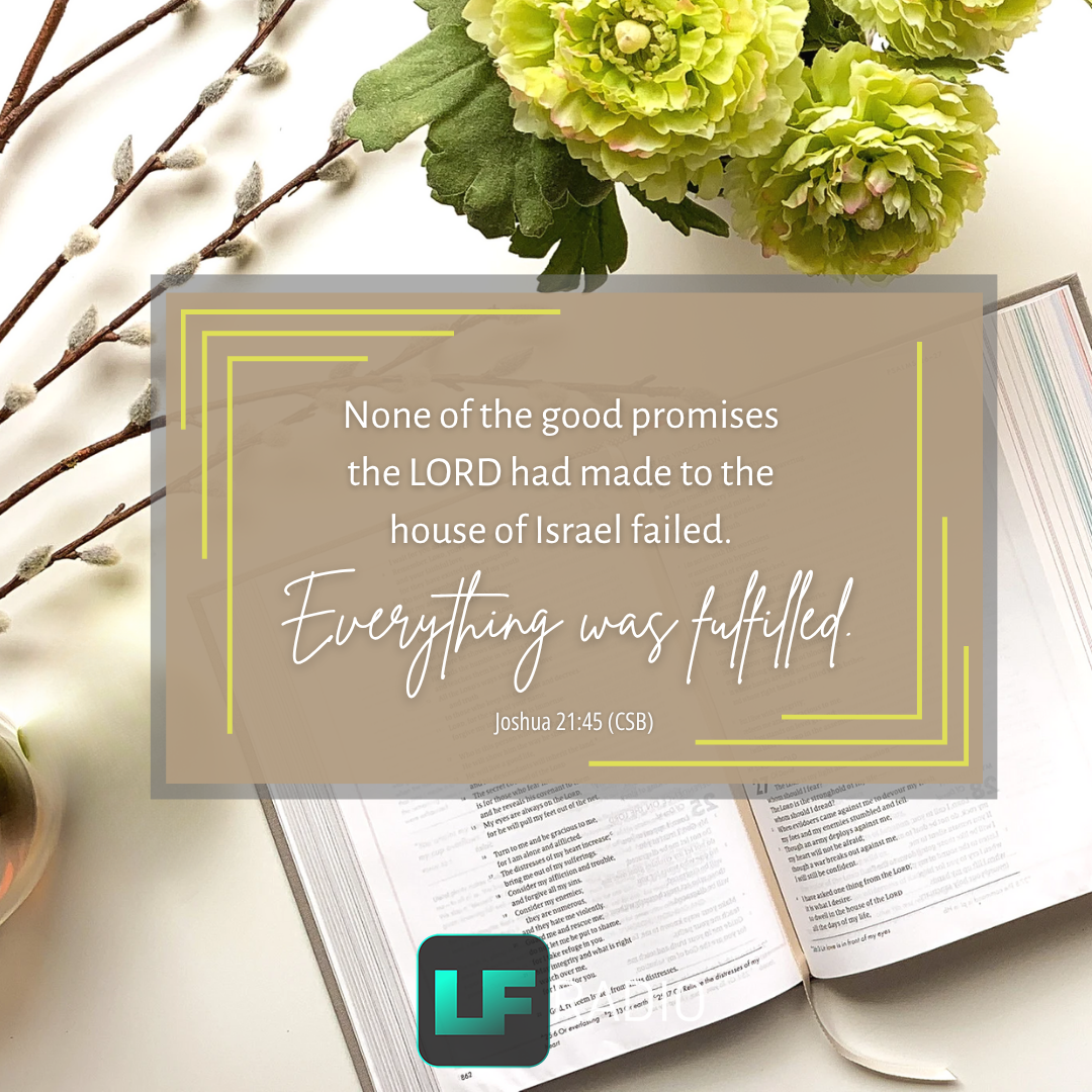 Joshua 21:45 - Verse of the Day