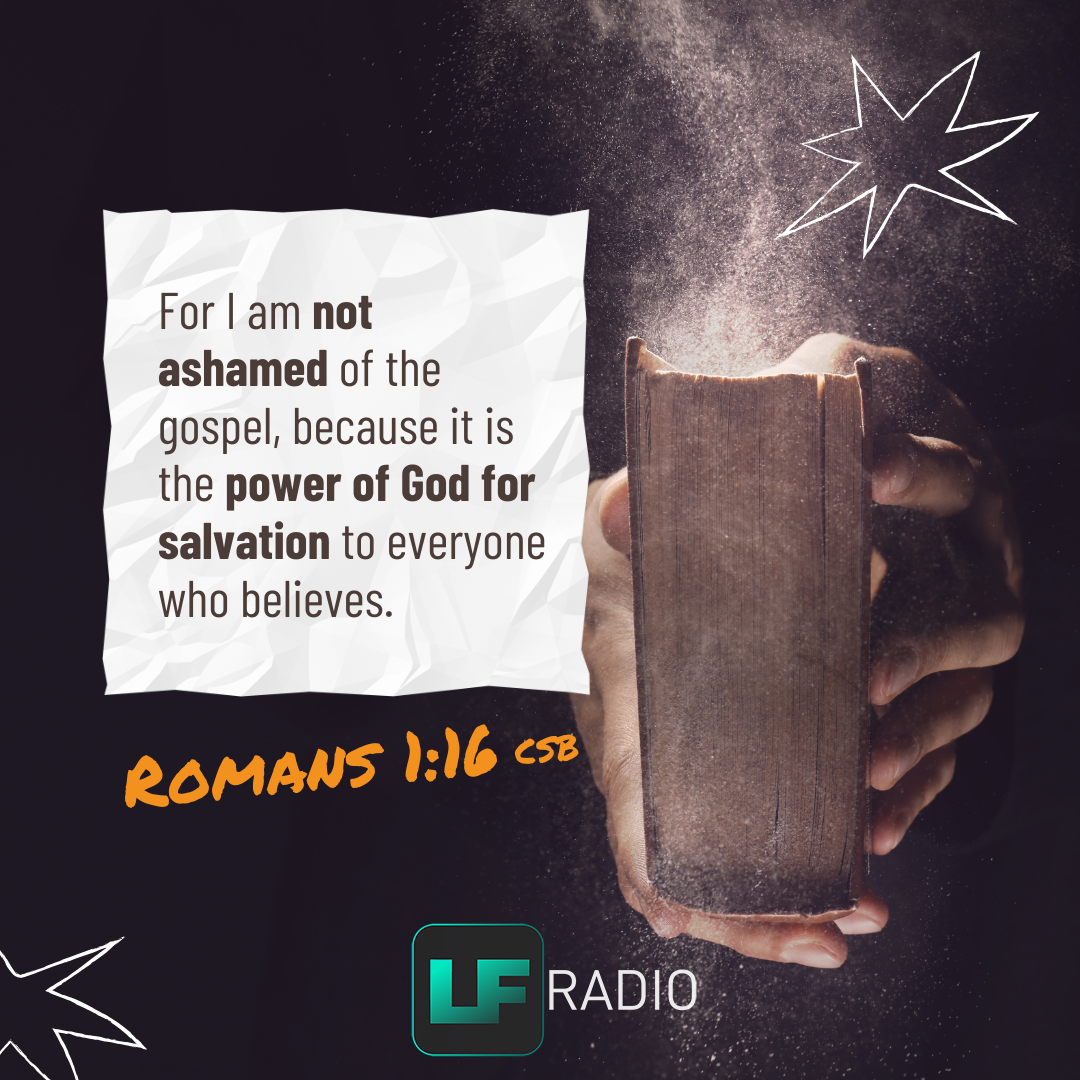 Romans 1:16 - Verse of the Day
