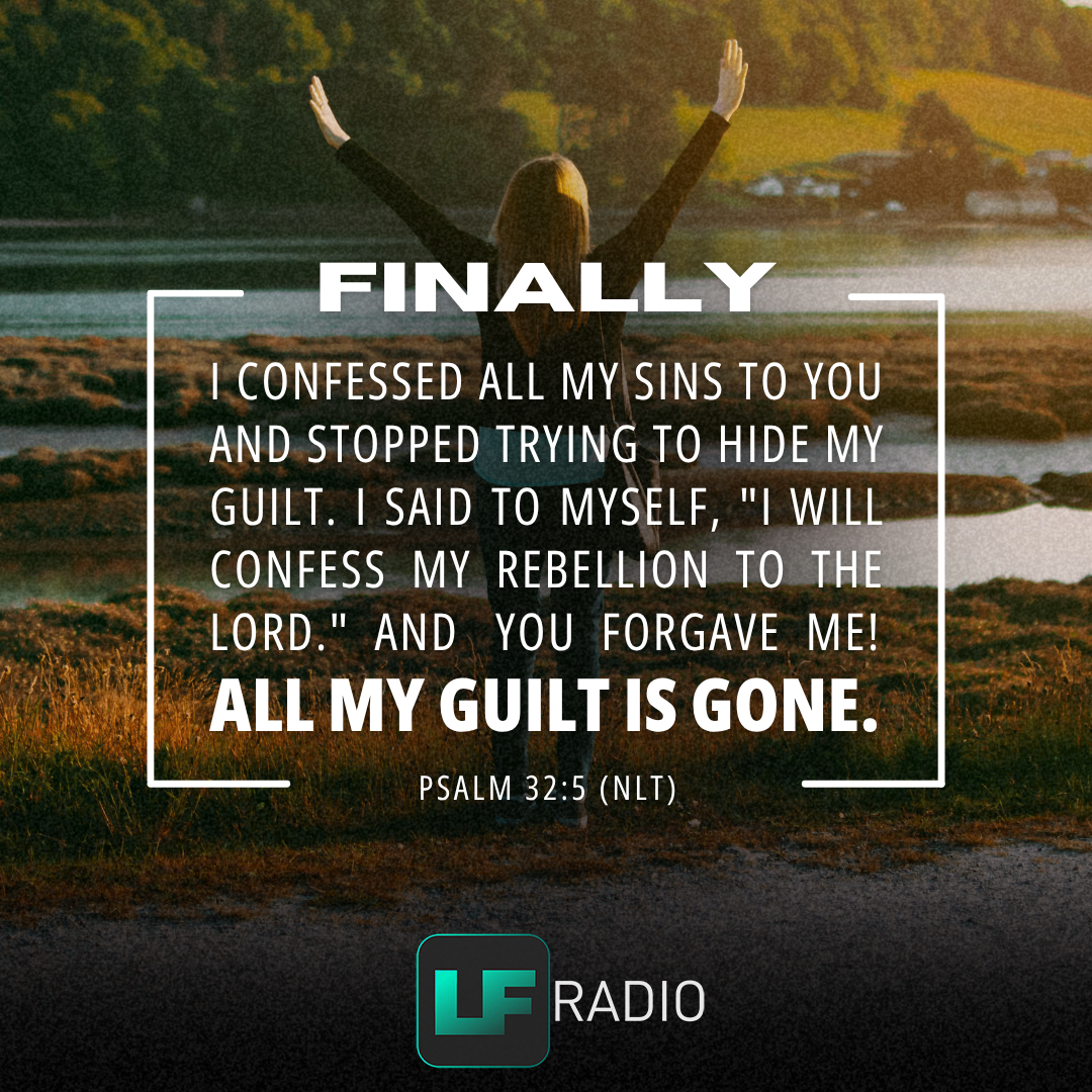 Psalm 32:5 - Verse of the Day