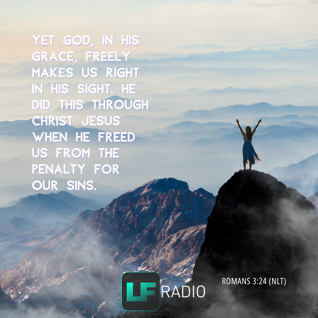 Romans 3:24 - Verse of the Day