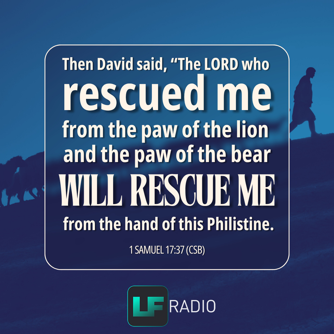1 Samuel 17:37 - Verse of the Day