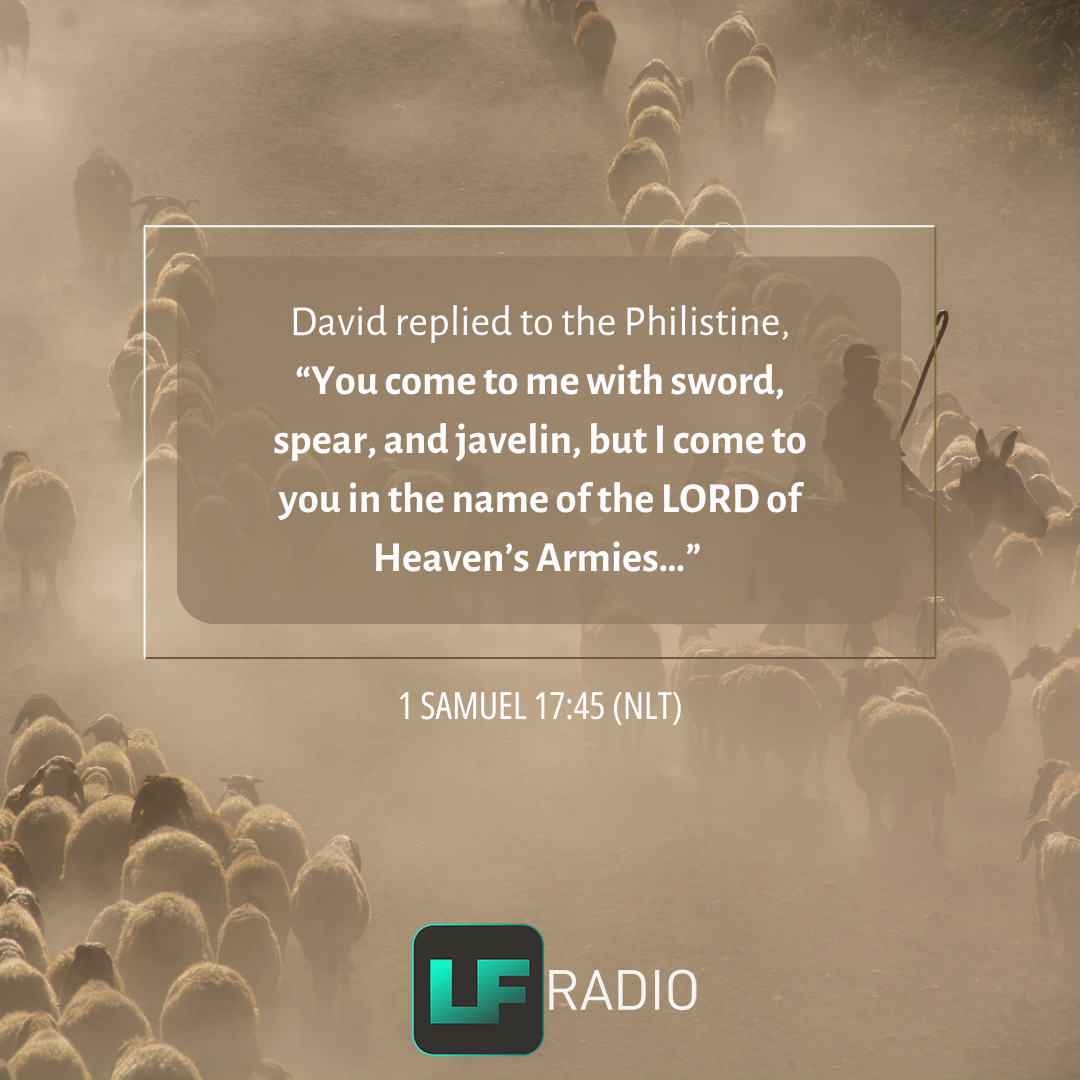 1 Samuel 17:45 - Verse of the Day