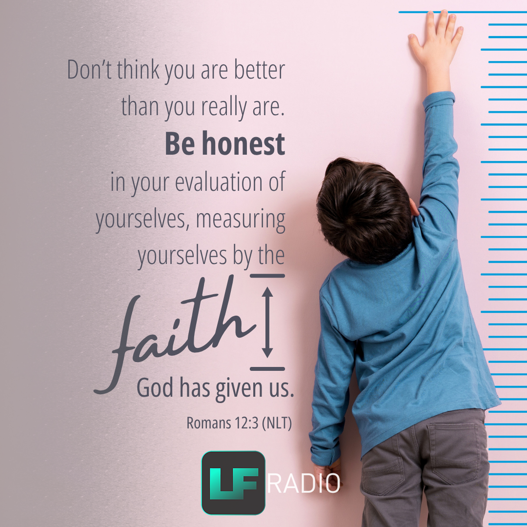 Romans 12:3 - Verse of the Day