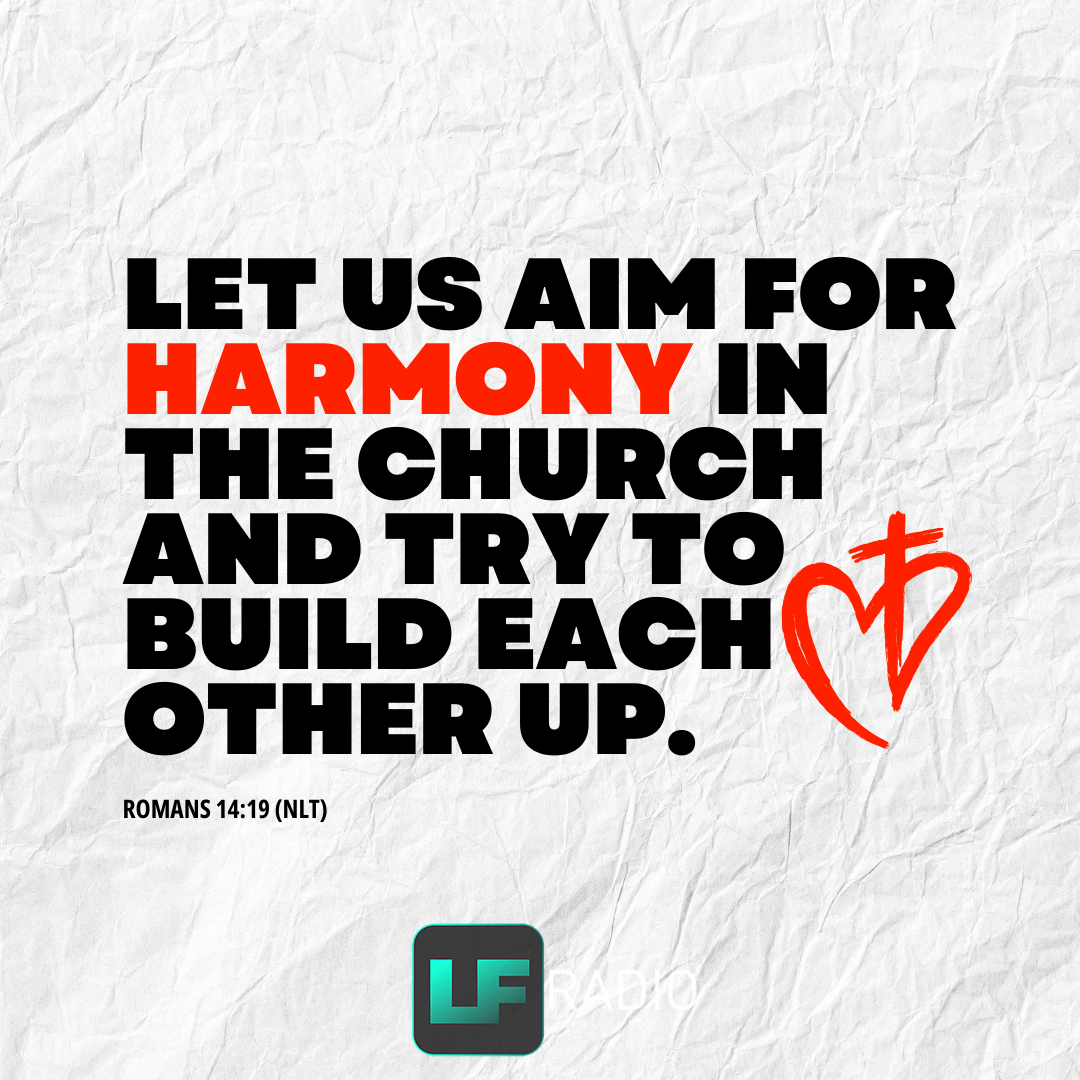 Romans 14:19 - Verse of the Day