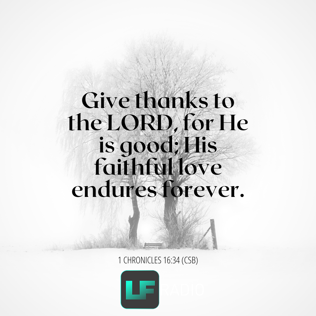 1 Chronicles 16:34