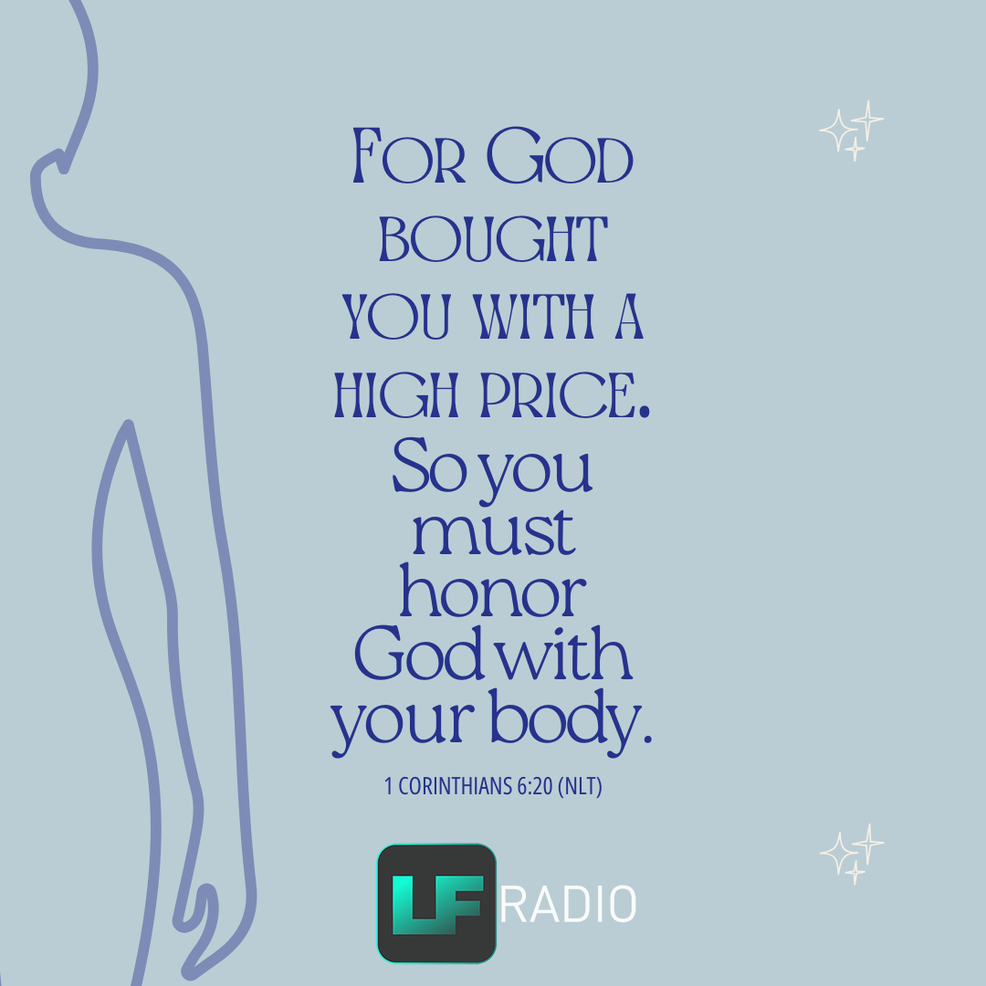 1 Corinthians 6:20 - Verse of the Day