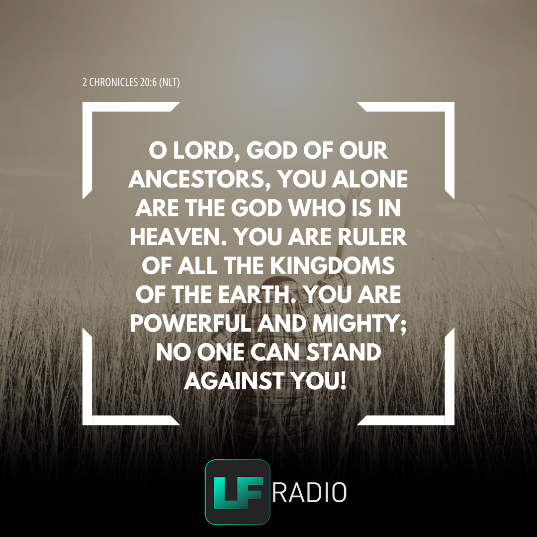 2 Chronicles 20:6 - Verse of the Day