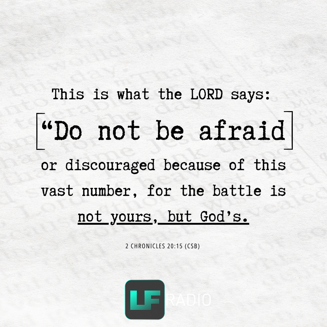 2 Chronicles 20:15 - Verse of the Day