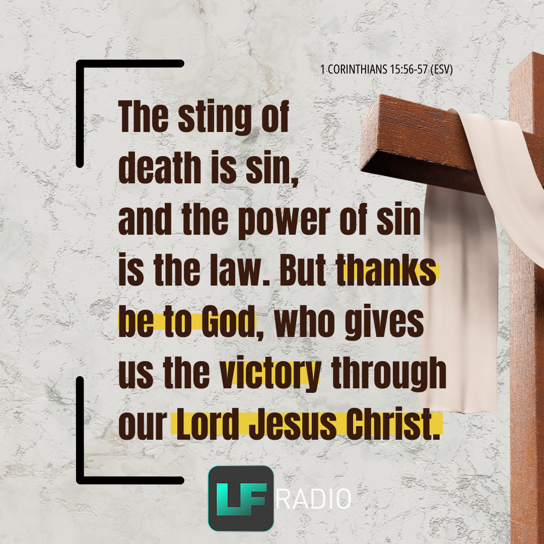 1 Corinthians 15:56-57