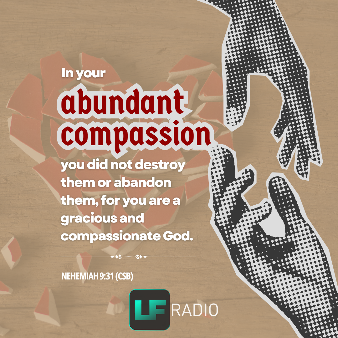 Nehemiah 9:31 - Verse of the Day