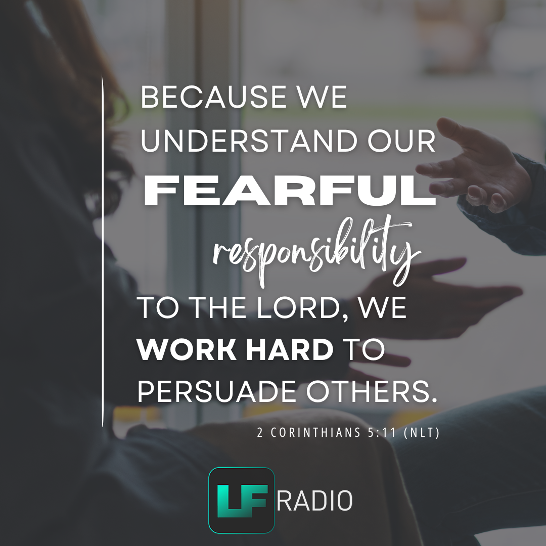 2 Corinthians 5:11 - Verse of the Day