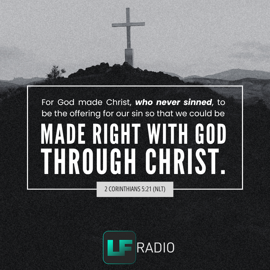 2 Corinthians 5:21 - Verse of the Day