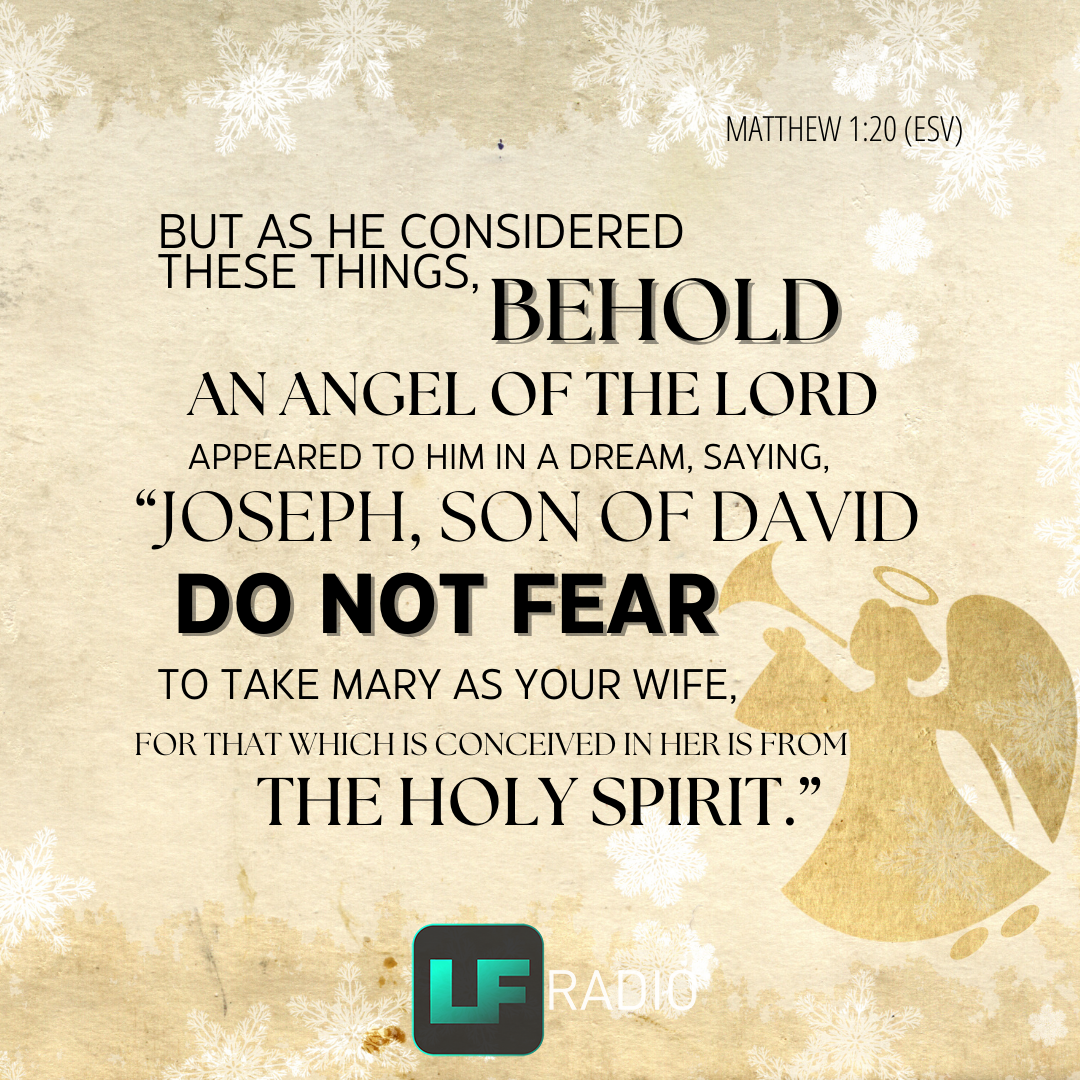Matthew 1:20 - Verse of the Day