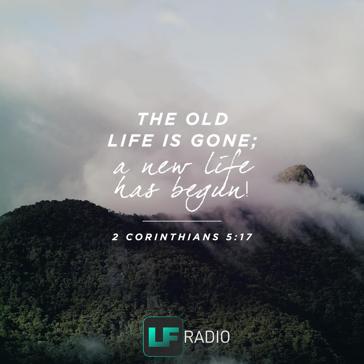 2 Corinthians 5:17 - Verse of the Day