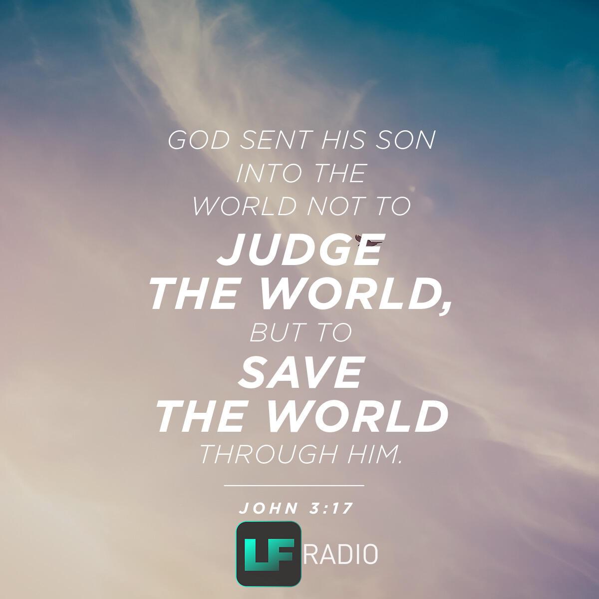 John 3:17 - Verse of the Day
