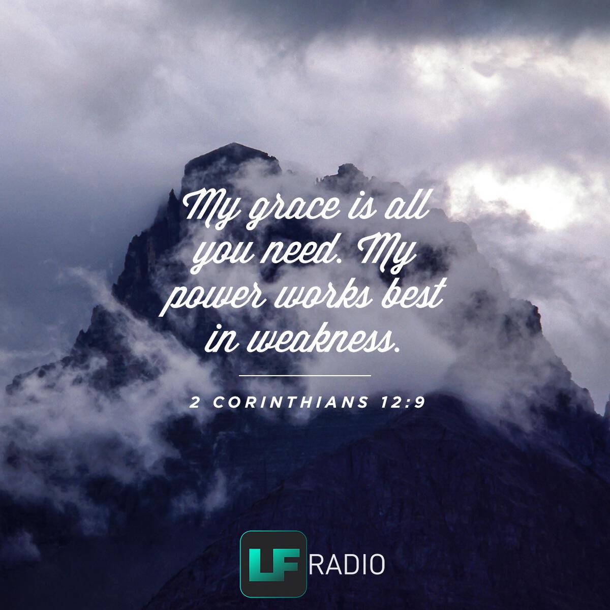 2 Corinthians 12:9 - Verse of the Day