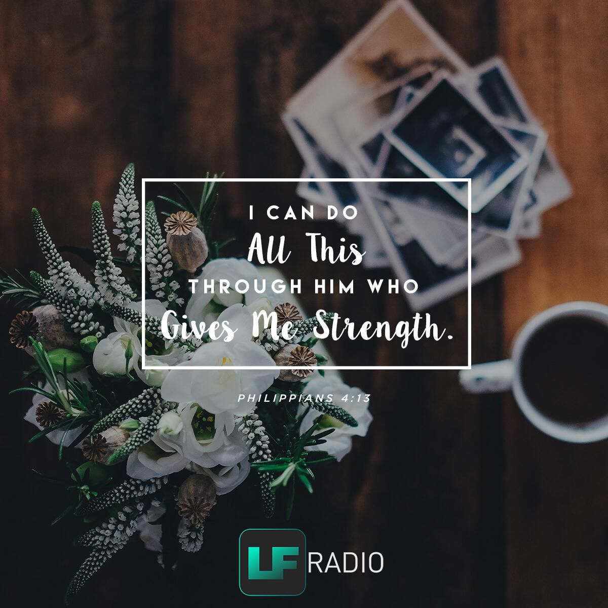 Philippians 4:13 - Verse of the Day