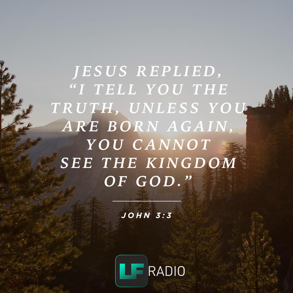 John 3:3 - Verse of the Day