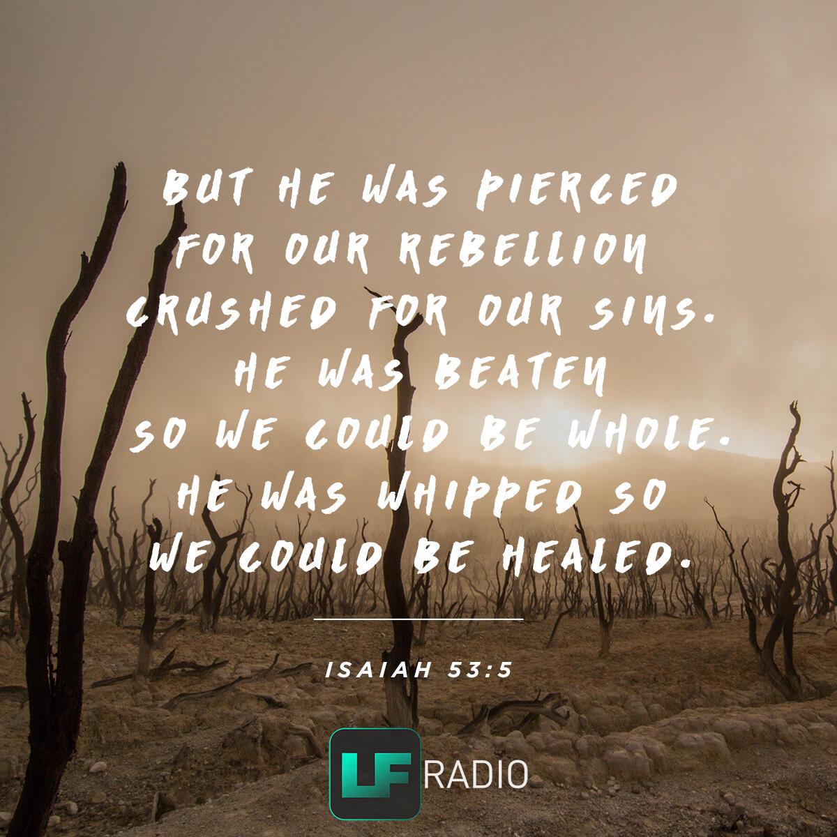 Isaiah 53:5 - Verse of the Day