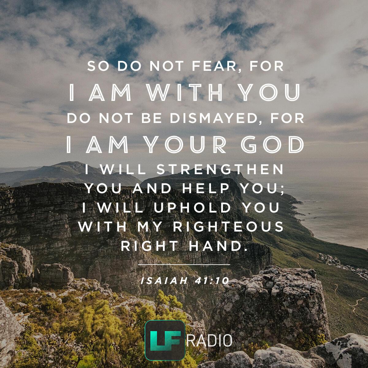 Isaiah 41:10 - Verse of the Day