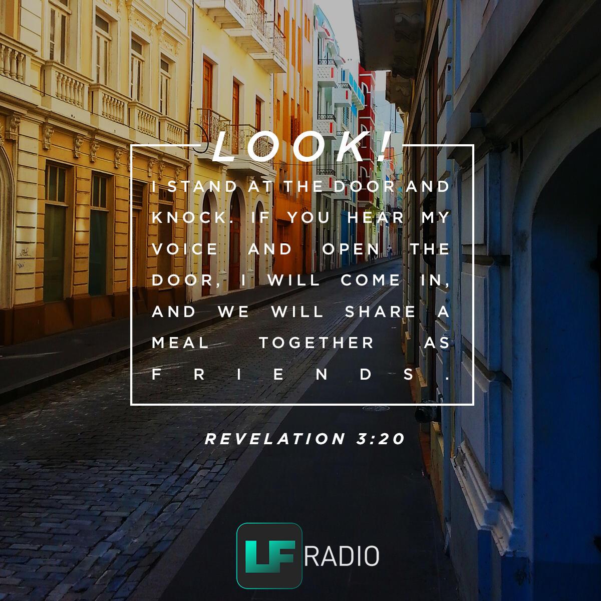 Revelation 3:20 - Verse of the Day