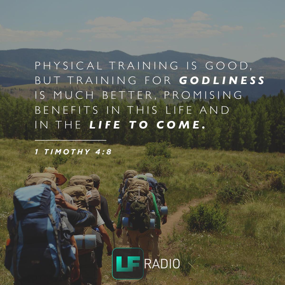 1 Timothy 4:8 - Verse of the Day