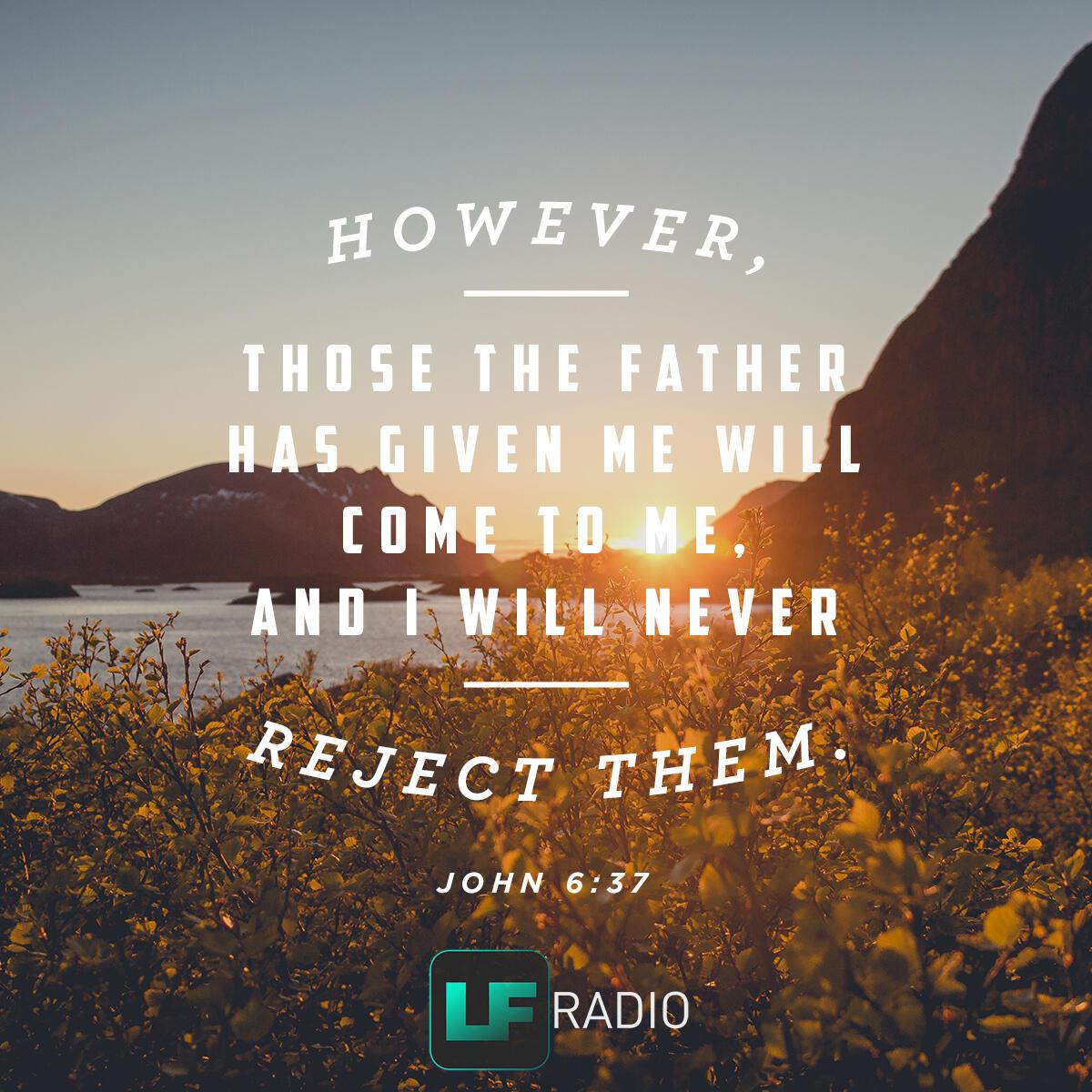 John 6:37 - Verse of the Day