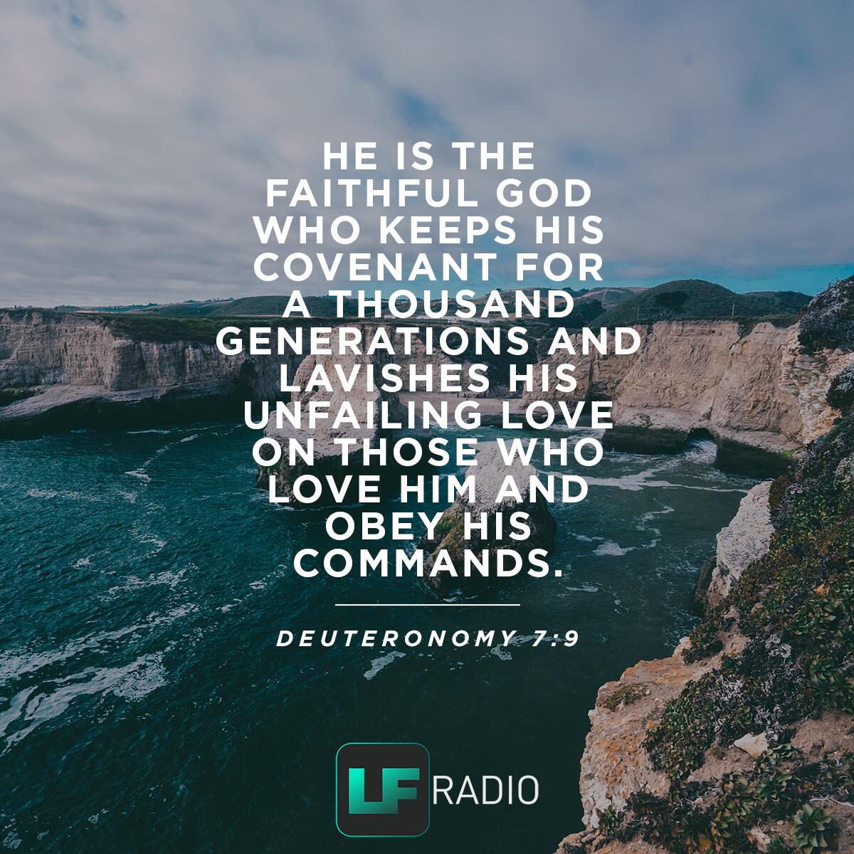 Deuteronomy 7:9 - Verse of the Day