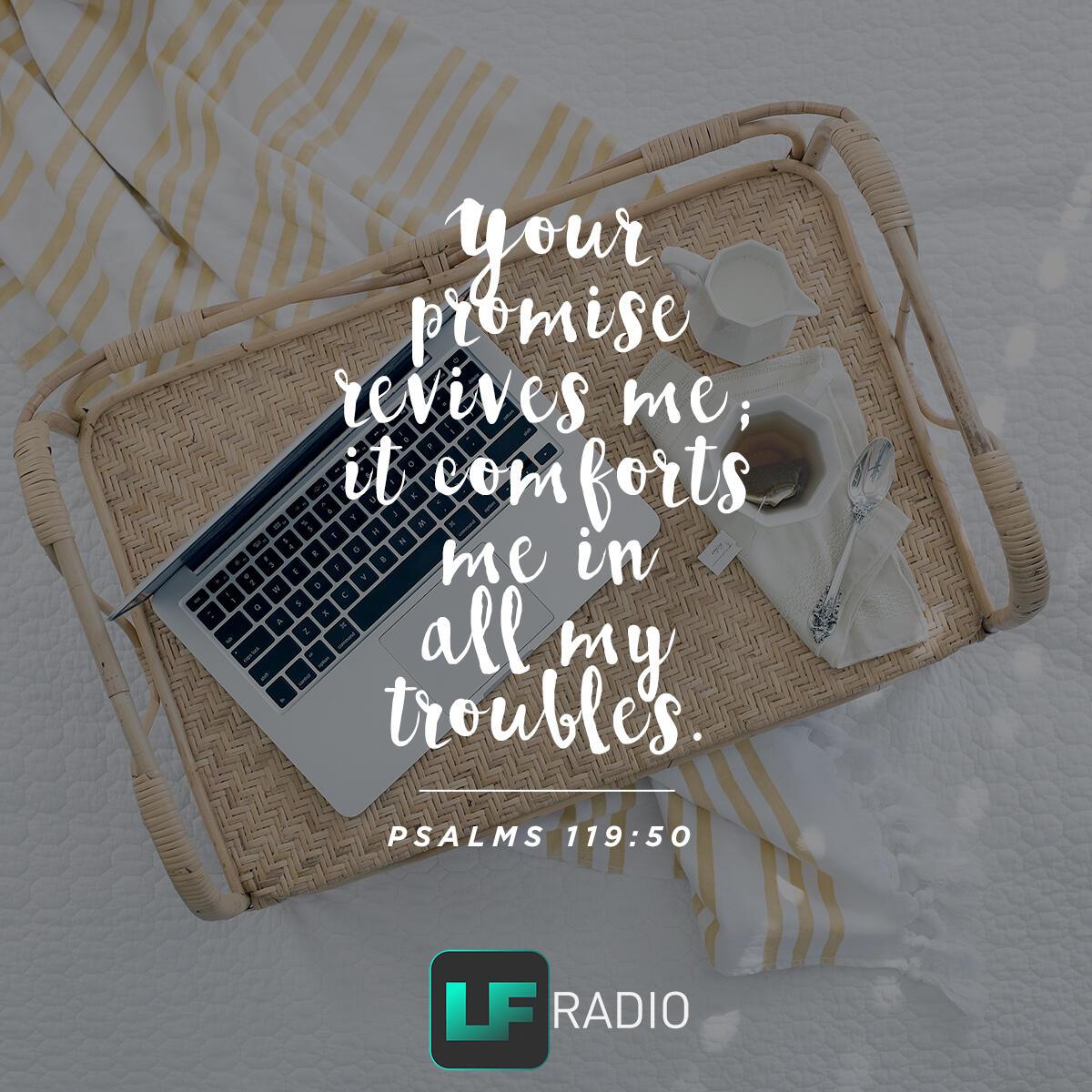 Psalms 119: 50 - Verse of the Day