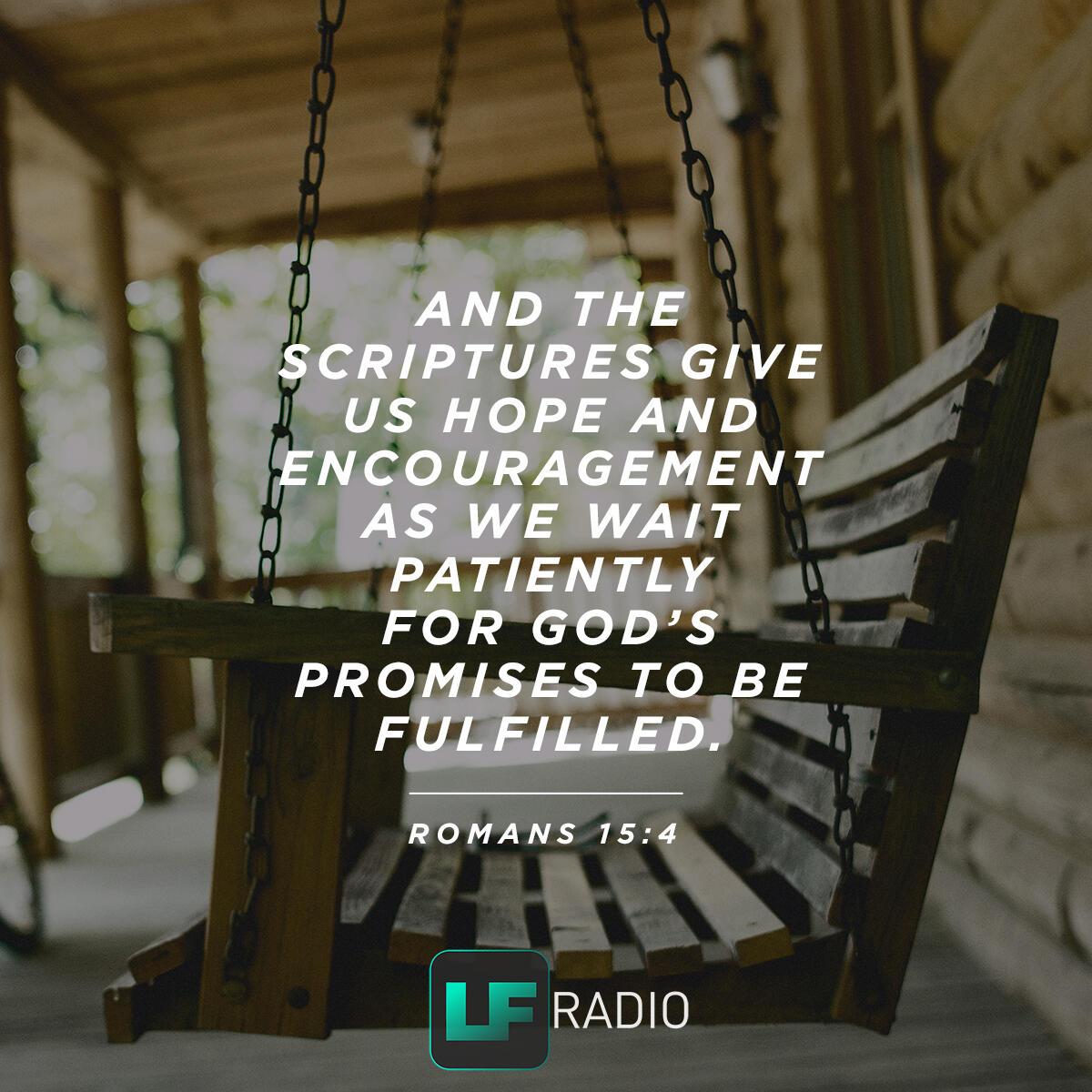 Romans 15:4 - Verse of the Day