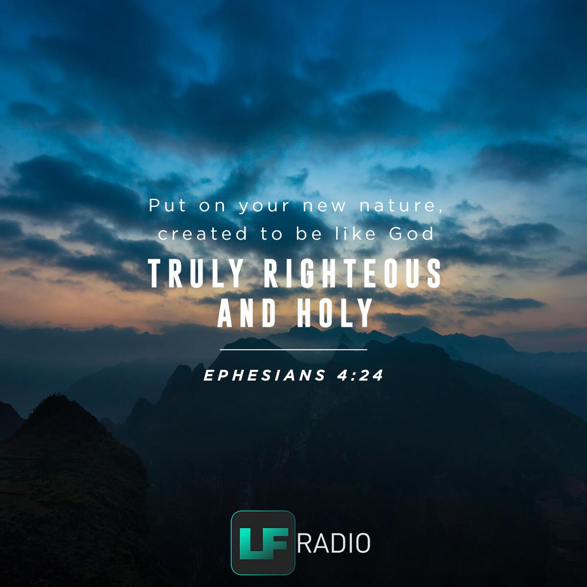 Ephesians 4:24 - Verse of the Day