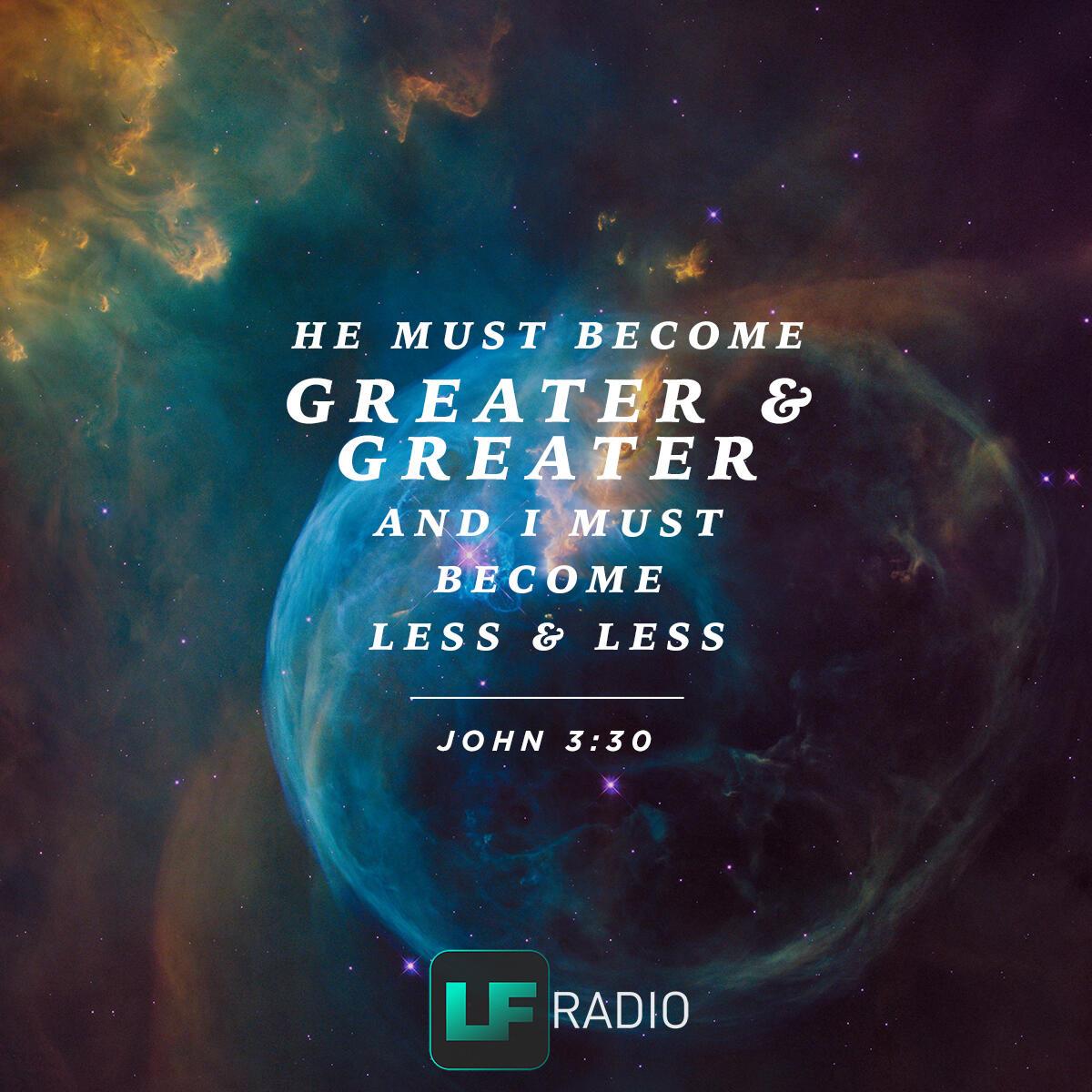 John 3:30 - Verse of the Day