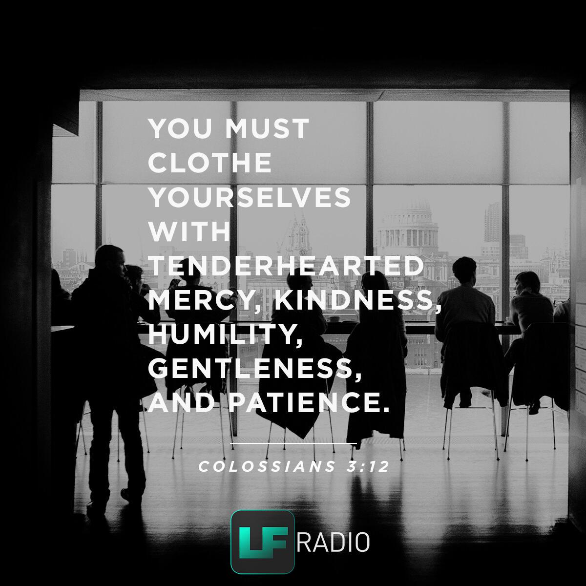 Colossians 3:12 - Verse of the Day