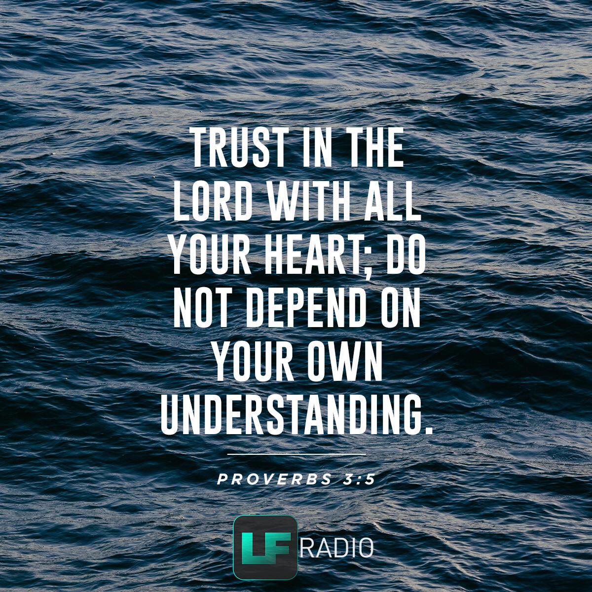Proverbs 3:5 - Verse of the Day