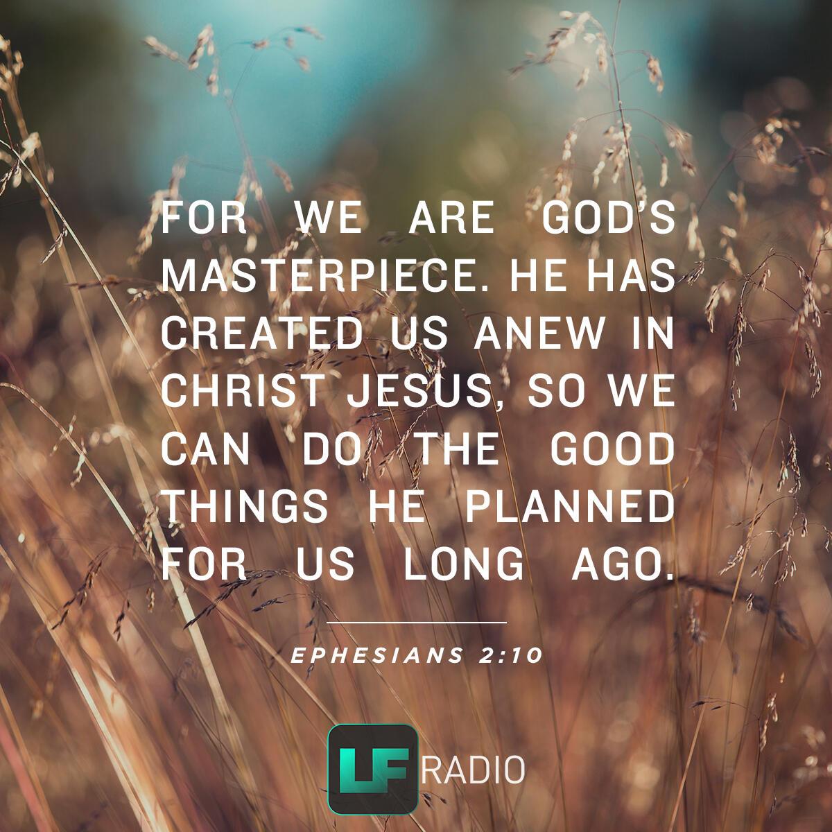 Ephesians 2:10 - Verse of the Day