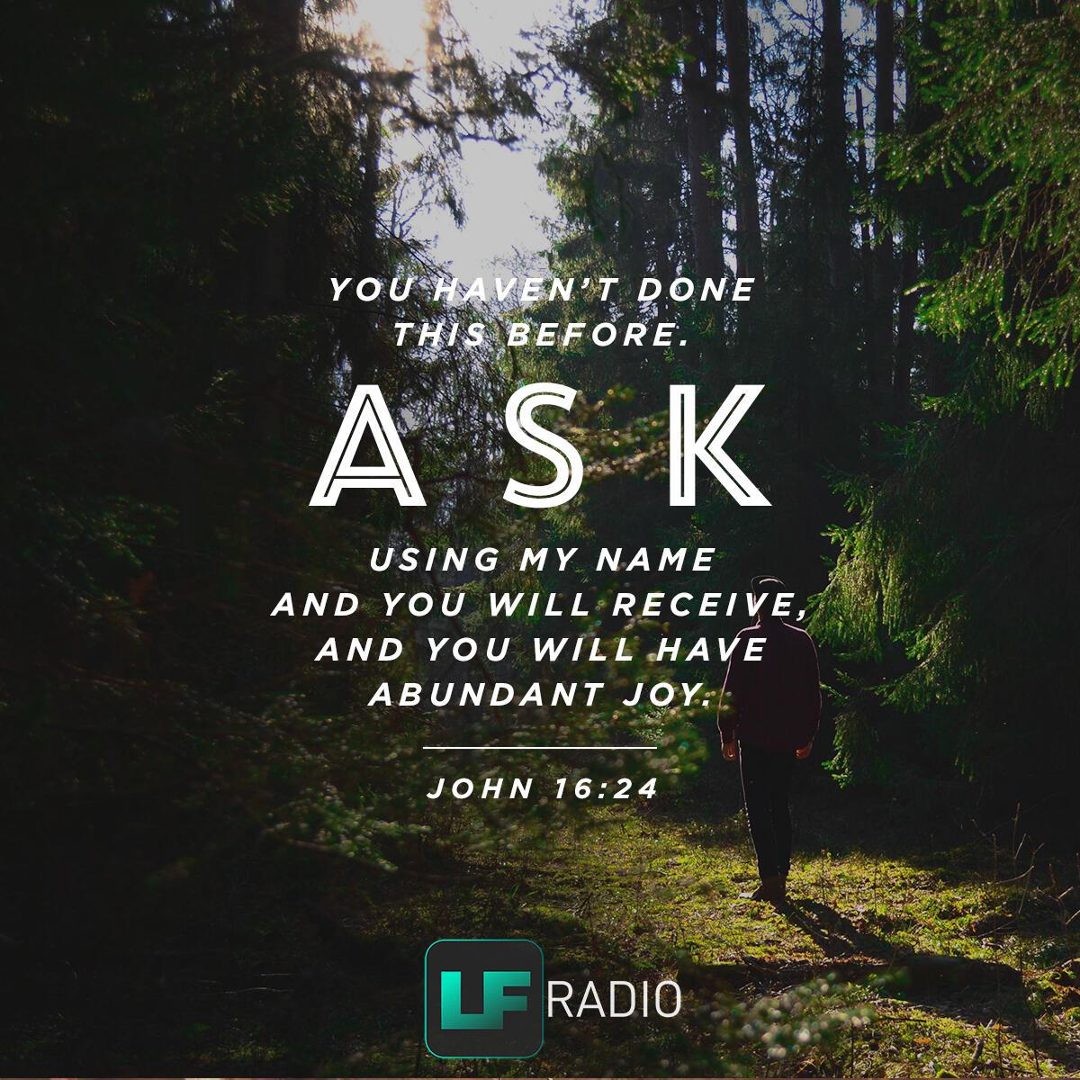 John 16:24 - Verse of the Day