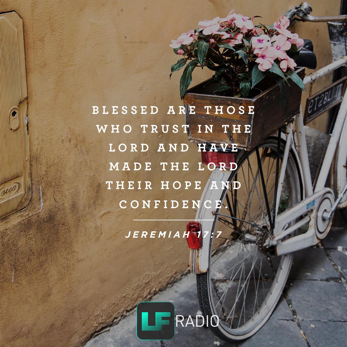 Jeremiah 17:7 - Verse of the Day