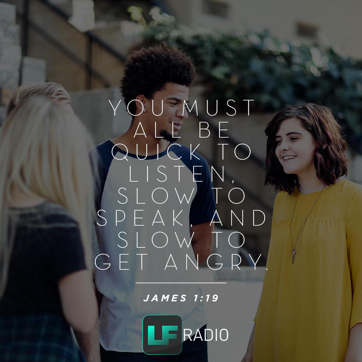 James 1:19 - Verse of the Day
