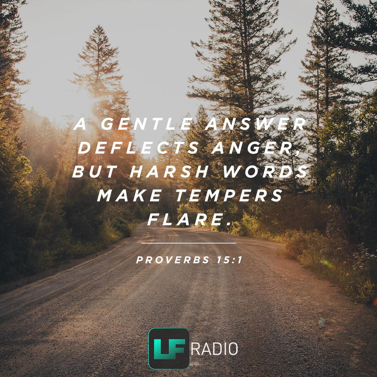Proverbs 15:1 - Verse of the Day