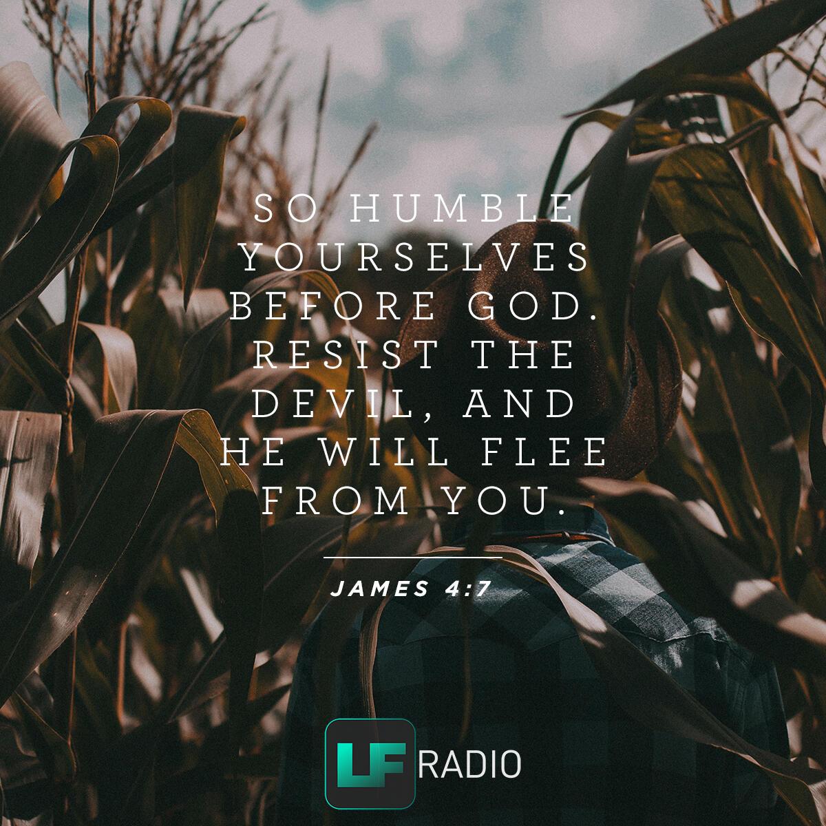 James 4:7 - Verse of the Day