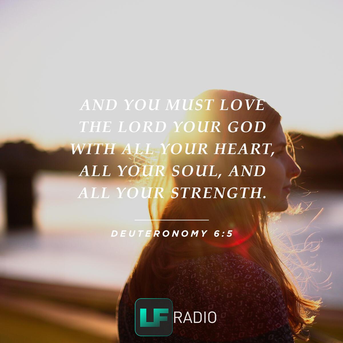 Deuteronomy 6:5 - Verse of the Day