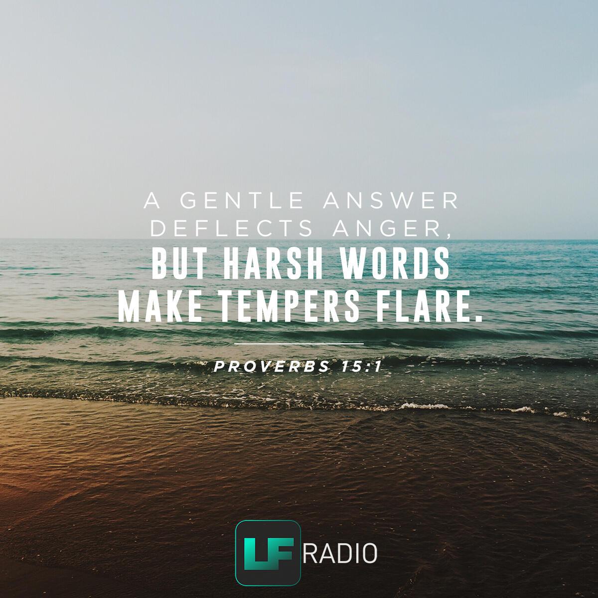 Proverbs 15:1 - Verse of the Day