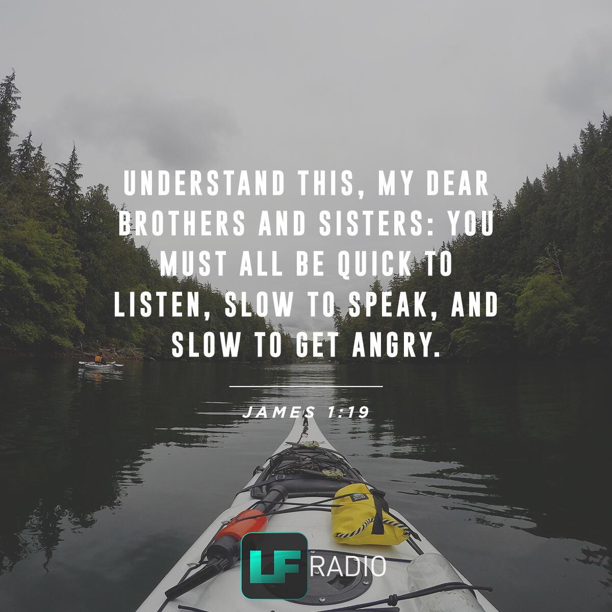 James 1:19 - Verse of the Day