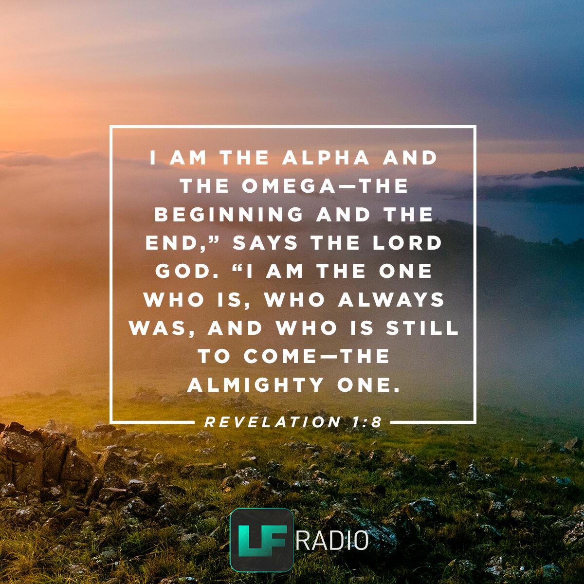 Revelation 1:8 - Verse of the Day