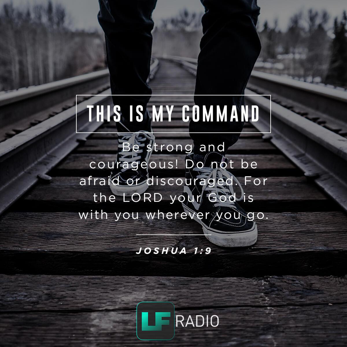 Joshua 1:9 - Verse of the Day