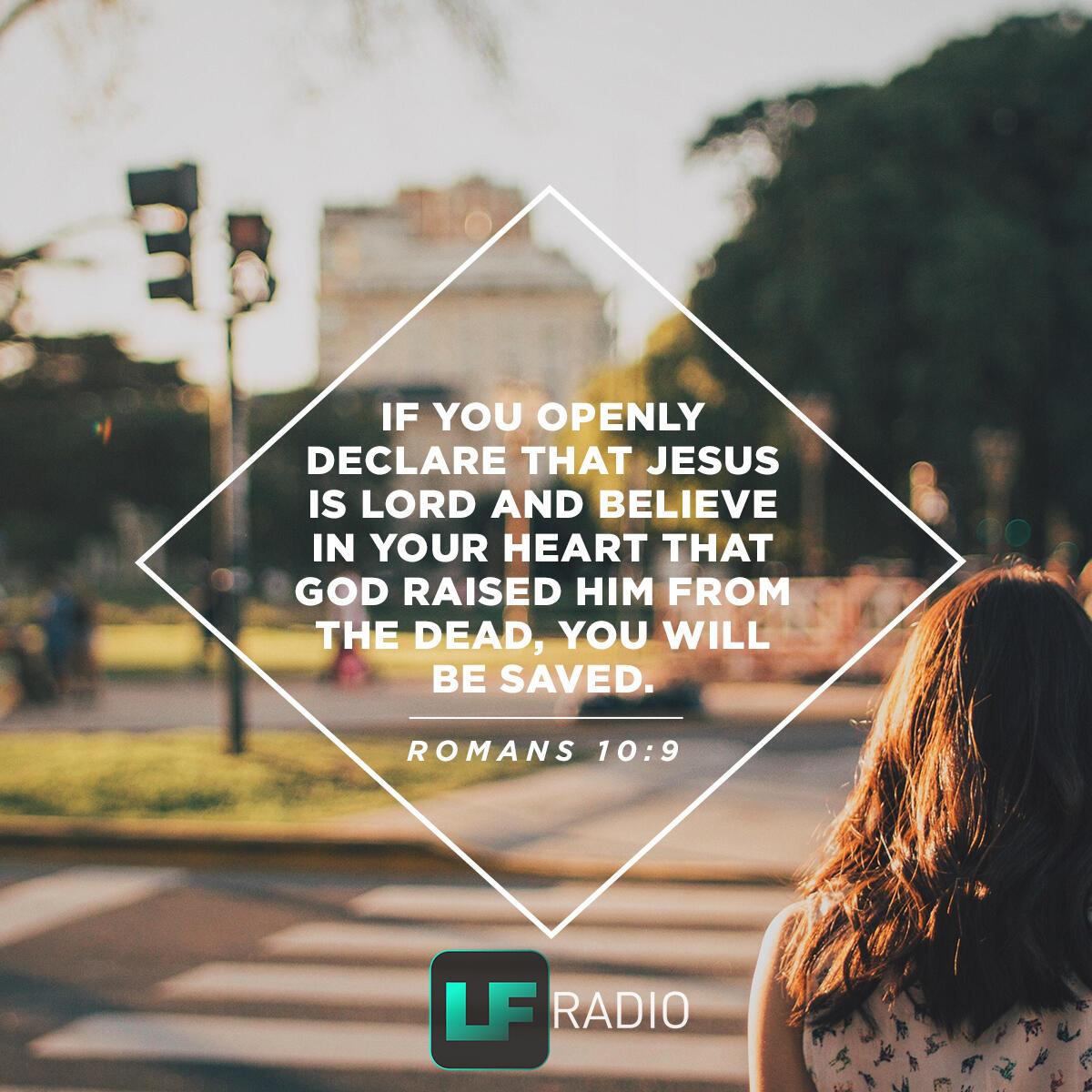 Romans 10:9 - Verse of the Day
