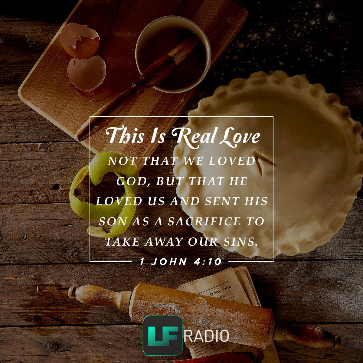 1 John 4:10 - Verse of the Day