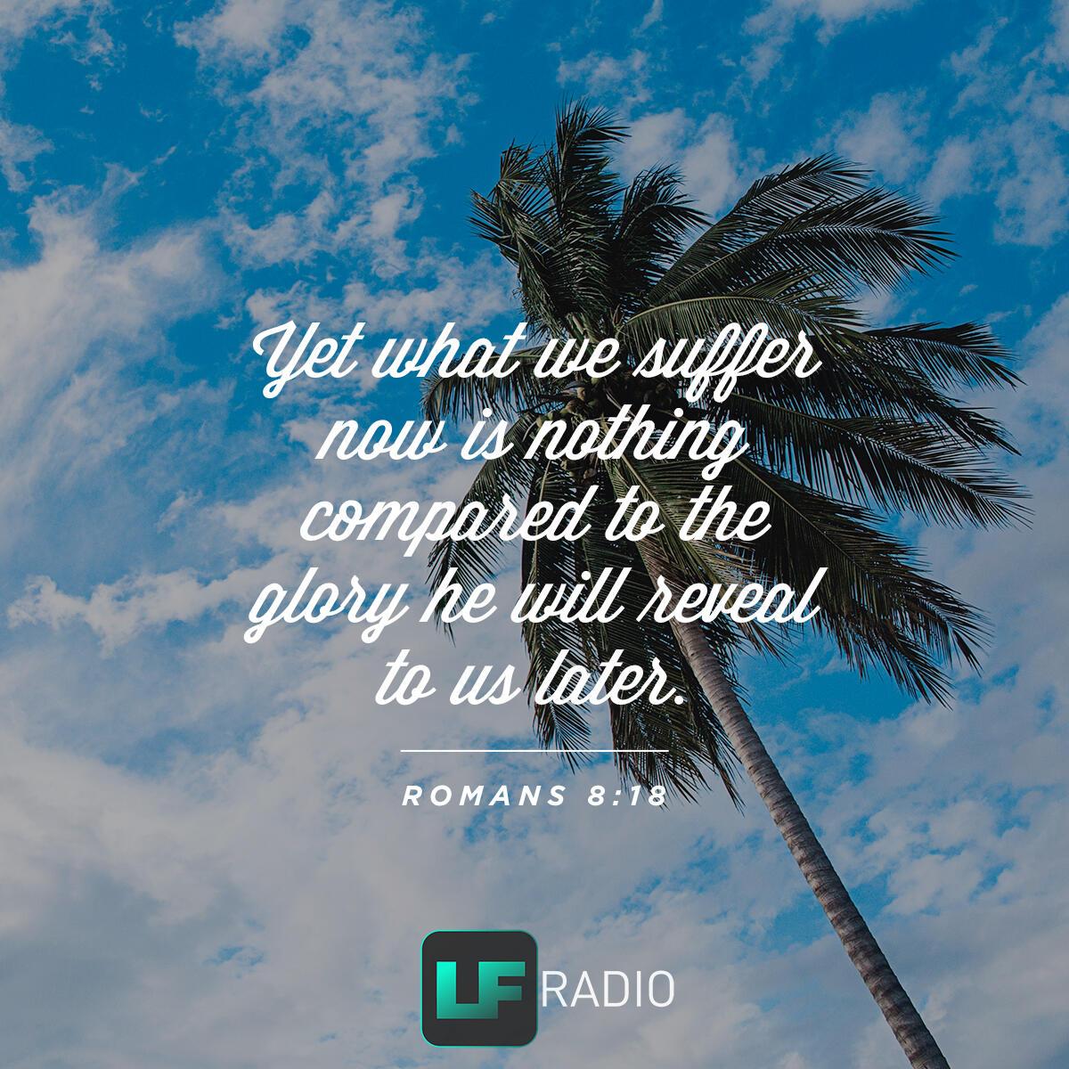 Romans 8:18 - Verse of the Day