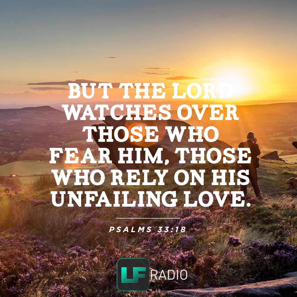 Psalms 33:18 - Verse of the Day